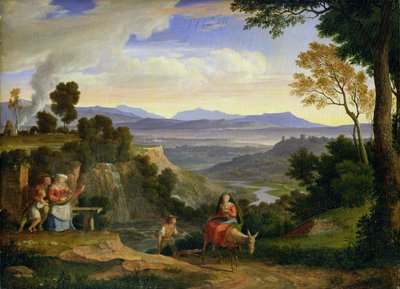 At Ronciglione by Joseph Anton Koch